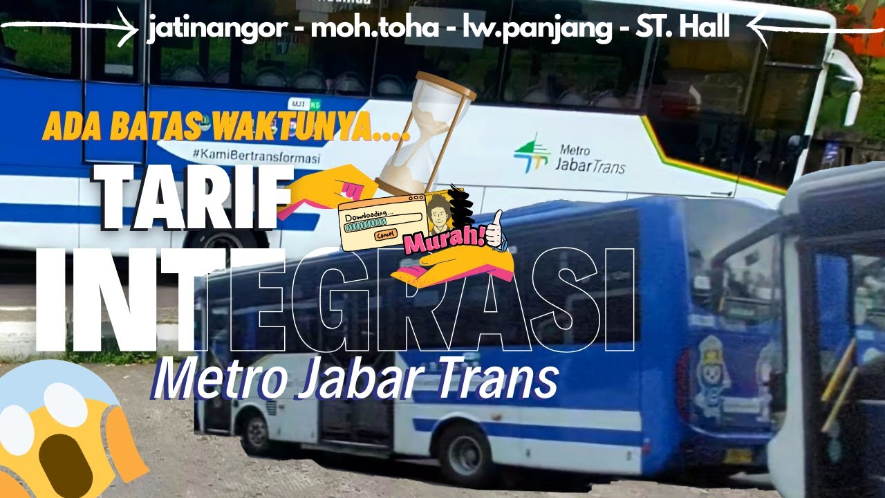 TRANSPORTASI UMUM BANDUNG PUNYA TARIF INTEGRASI⁉️ GAS! Metro Jabar Trans Trip (ft. TMB)