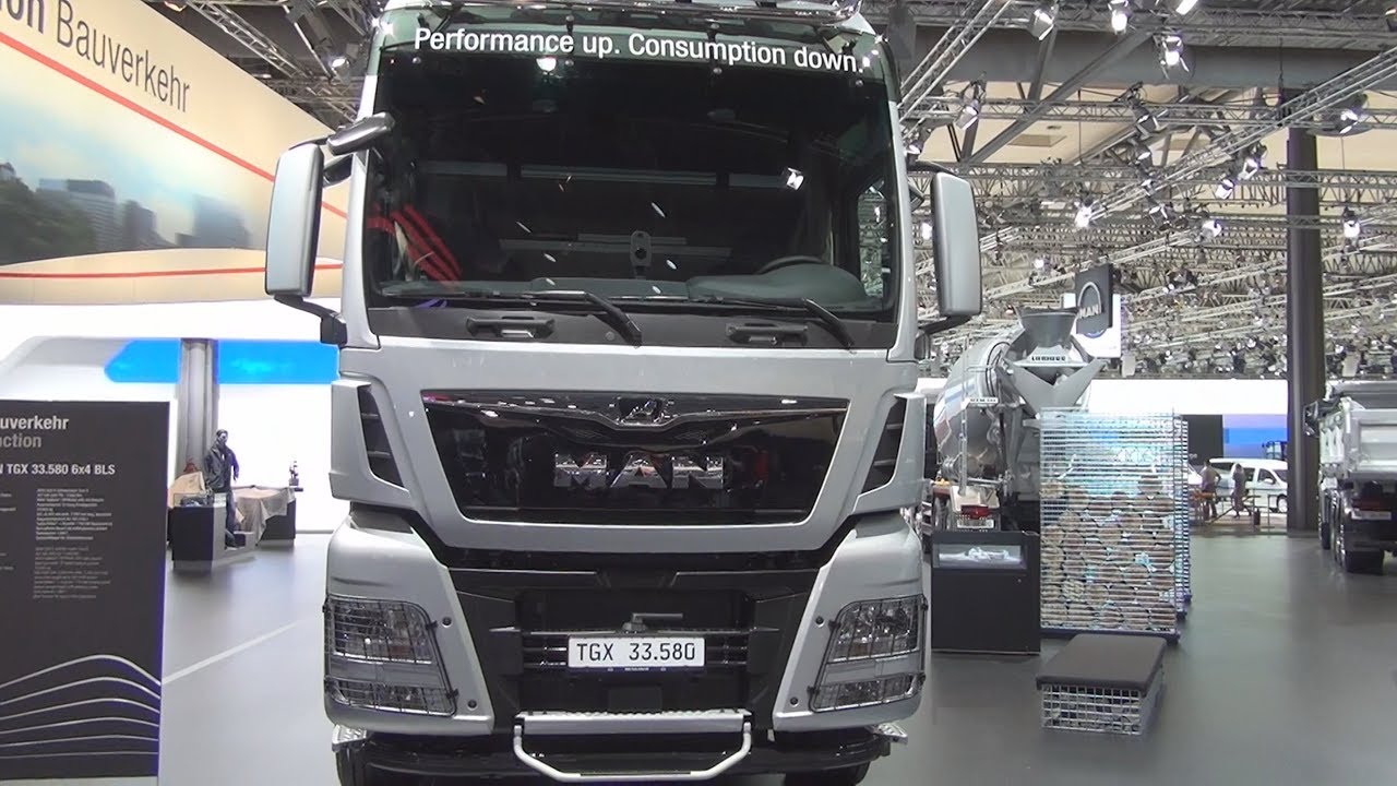 MAN TGX 33.580 6x4 BLS Tractor Truck (2017) Exterior and Interior