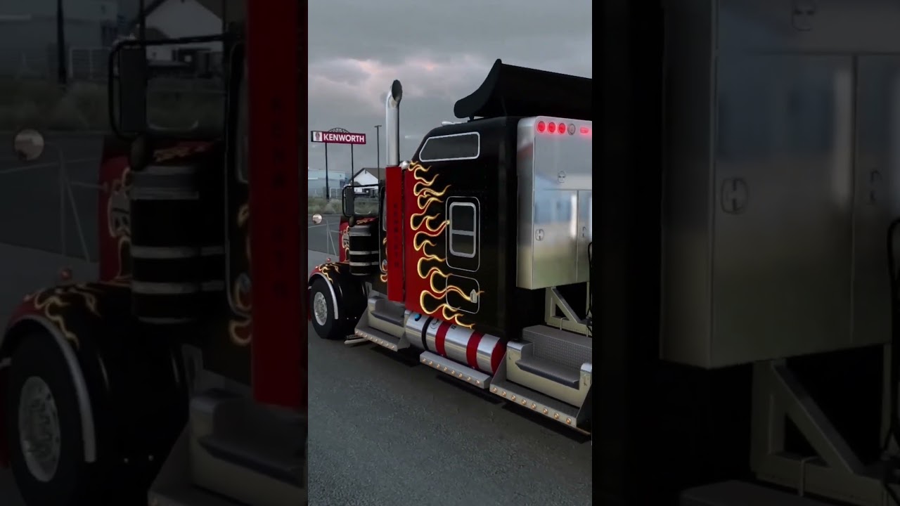 KENWORTH W900 SOUND  #shorts  #americantrucksimulator #atsmods #bestcommunityever #gpfelix72