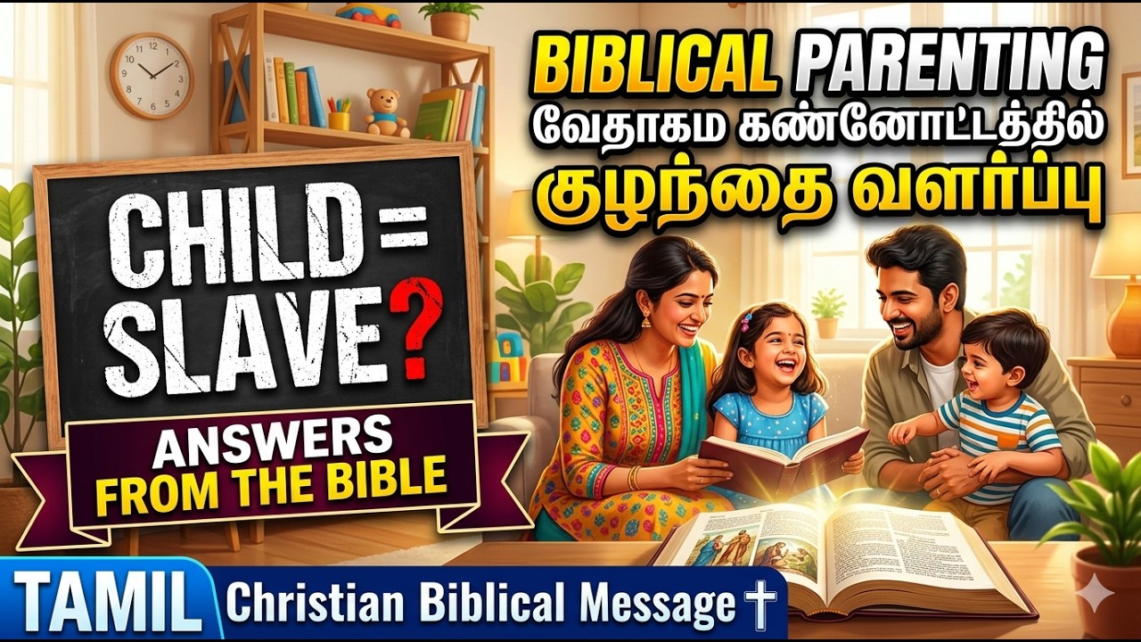 Biblical Parenting | Child care | Slave | பைபிள் கண்ணோட்டத்தில் குழந்தையை வளர்ப்பது |Tamil | F 01