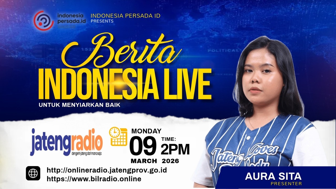 BERITA INDONESIA LIVE 9 MARET 2026