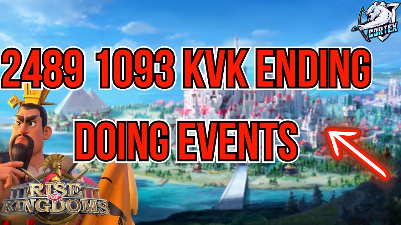 2489 1093 KvK Coming to an end & Talking about the future Live in Rise of Kingdoms