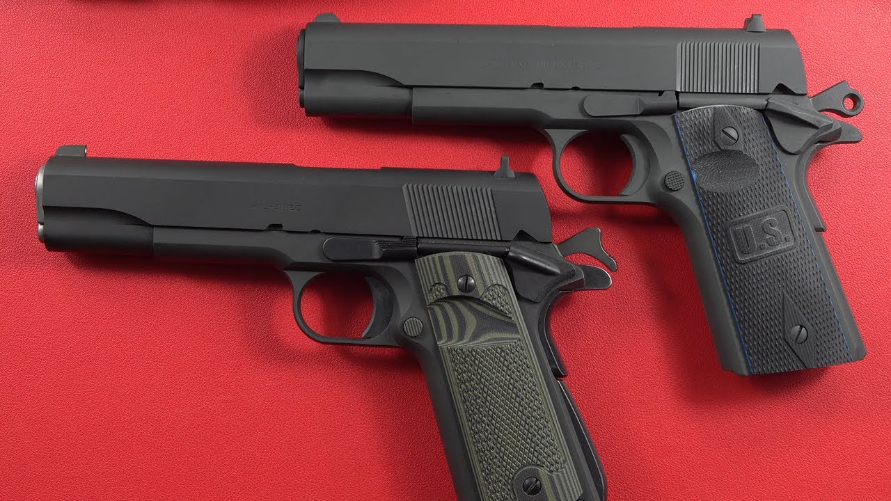 Springfield Armory Mil-Spec 1911 против Tisas Service Special 1911