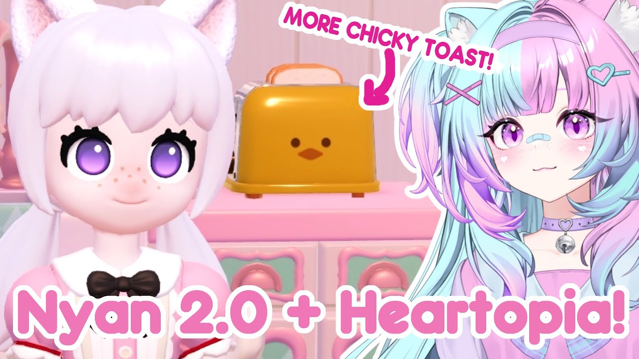 【Heartopia】Nyan 2.0 Model Showcase + MORE Heartopia Because I Am OBSESSED!!