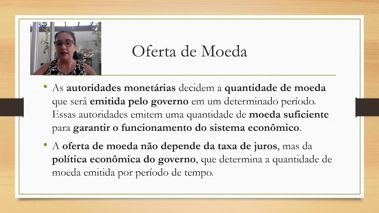 Teoria Monetária e Sistema Financeiro   A oferta da moeda