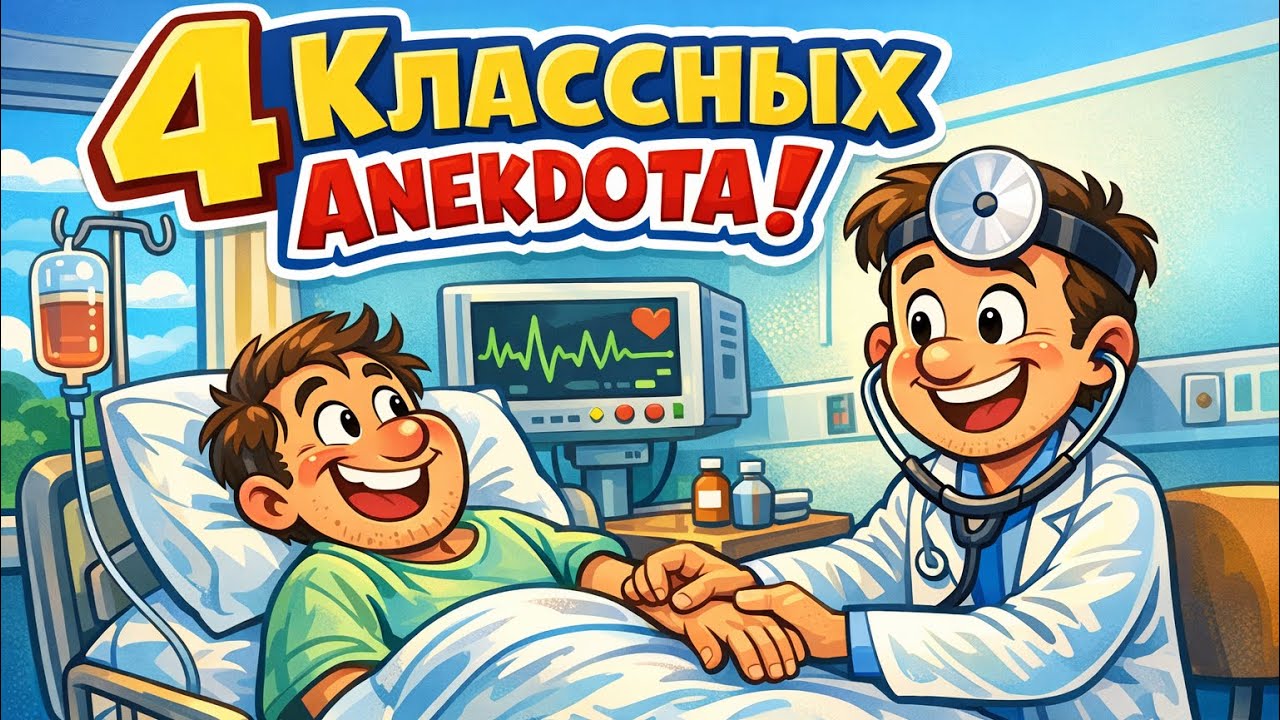 4 Классных Анекдота!
