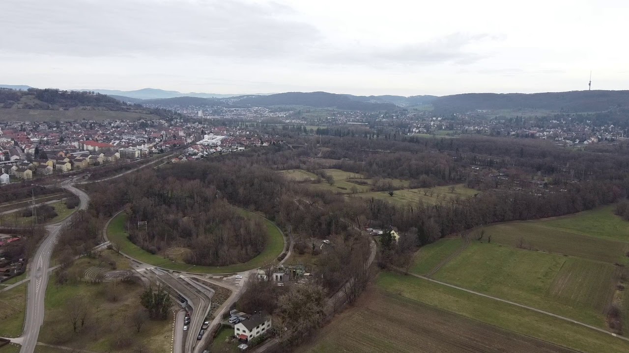 Flug über Weil am Rhein & Region