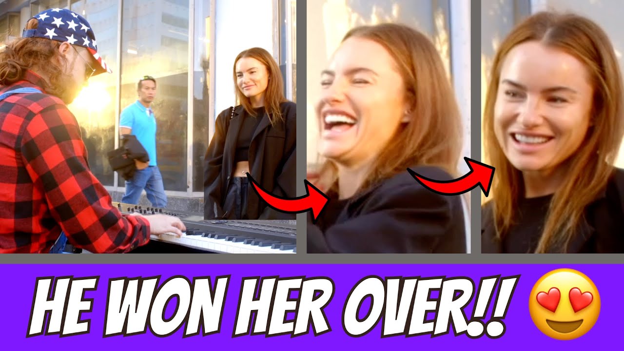 Hillbilly Plays Piano!! Then She Falls in Love ❤️