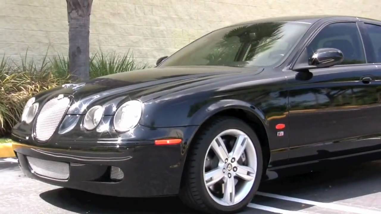 2006 Jaguar S Type R Black A2380