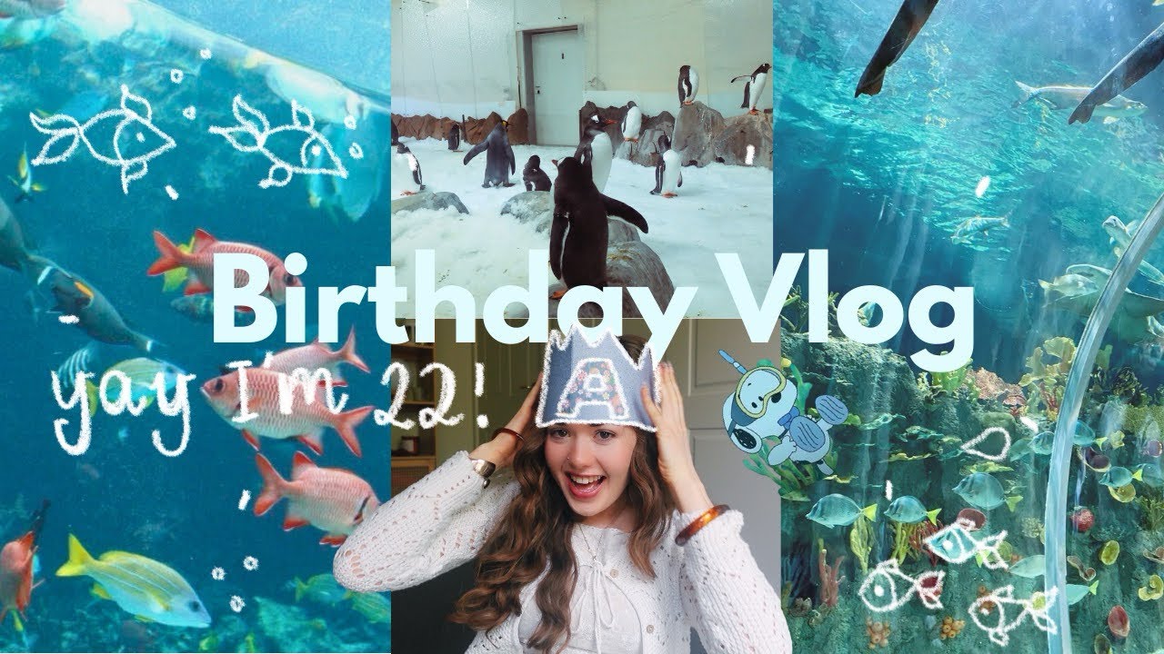  I TURNED 22 ! 🤍 🐠 (and choose to celebrate it with my fish friends 😌)