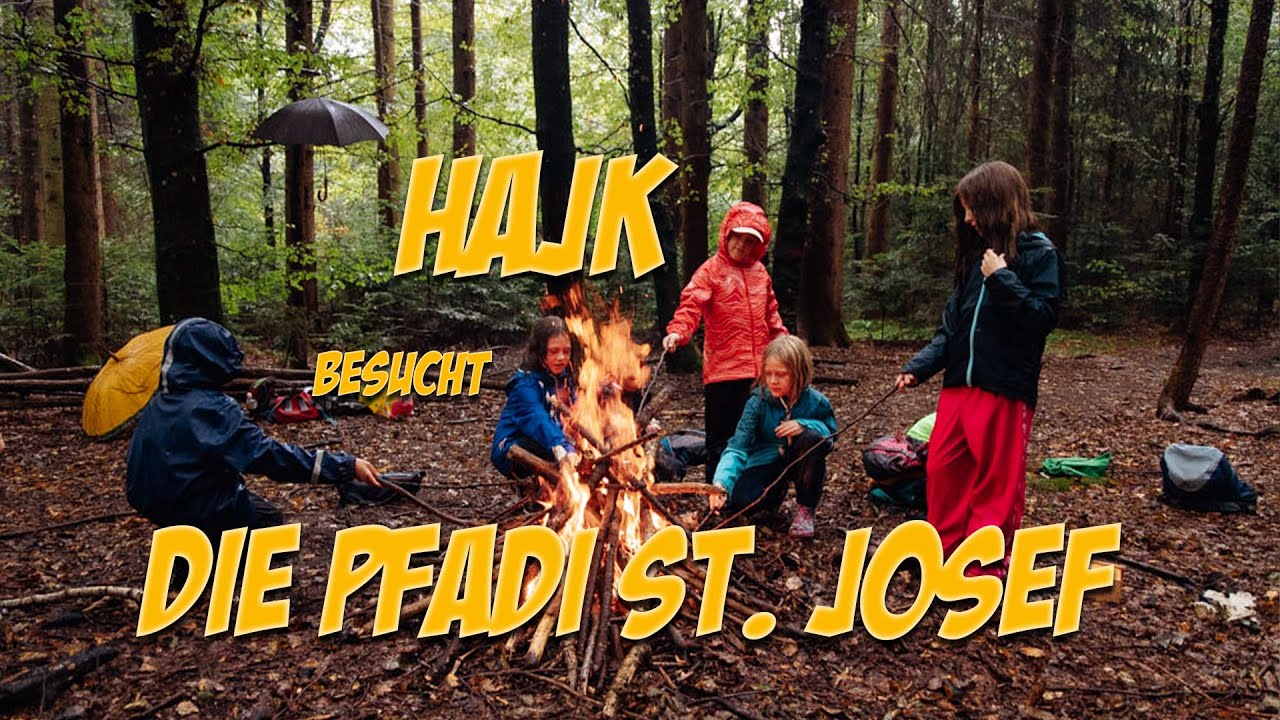hajk macht einen Schnuppertag in der Pfadi St. Josef in Köniz