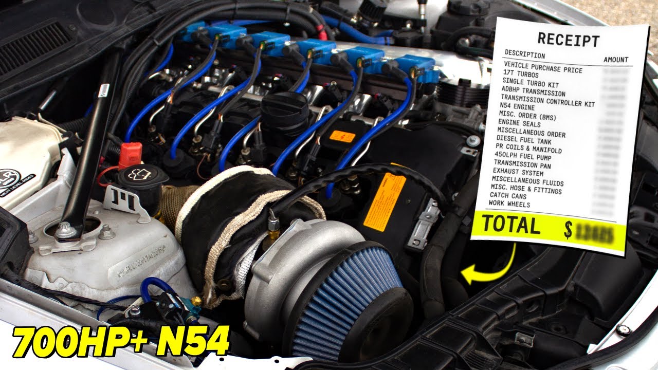 8-Speed Single Turbo BMW 135i Build  – Here’s What It Cost