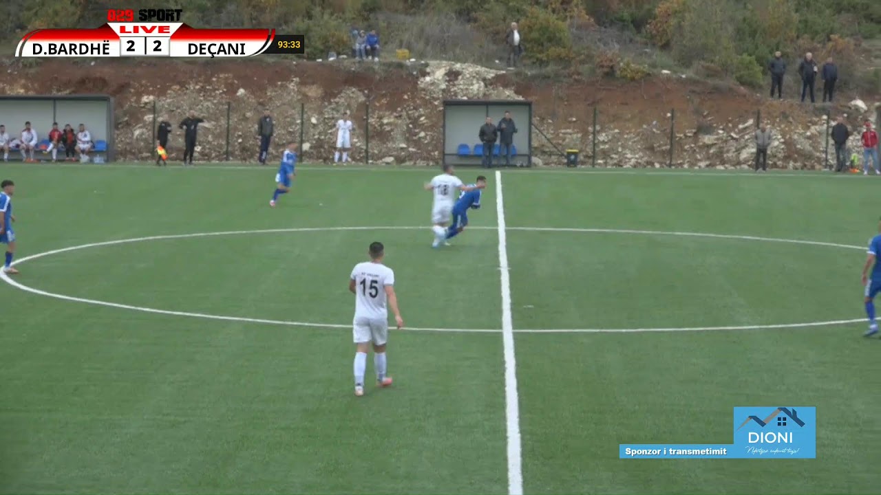 KF DRINI I BARDHË - KF DEÇANI( 2- 2) LIGA E DYTË E KOSOVËS