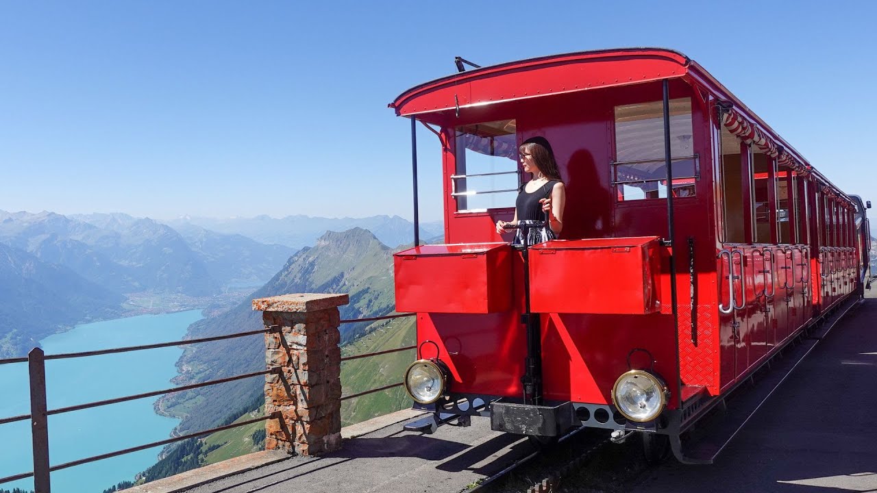[Swiss Travel Vlog] Brienz Rothorn Bahn, самая красивая поездка в мире на поезде в Швейцарии