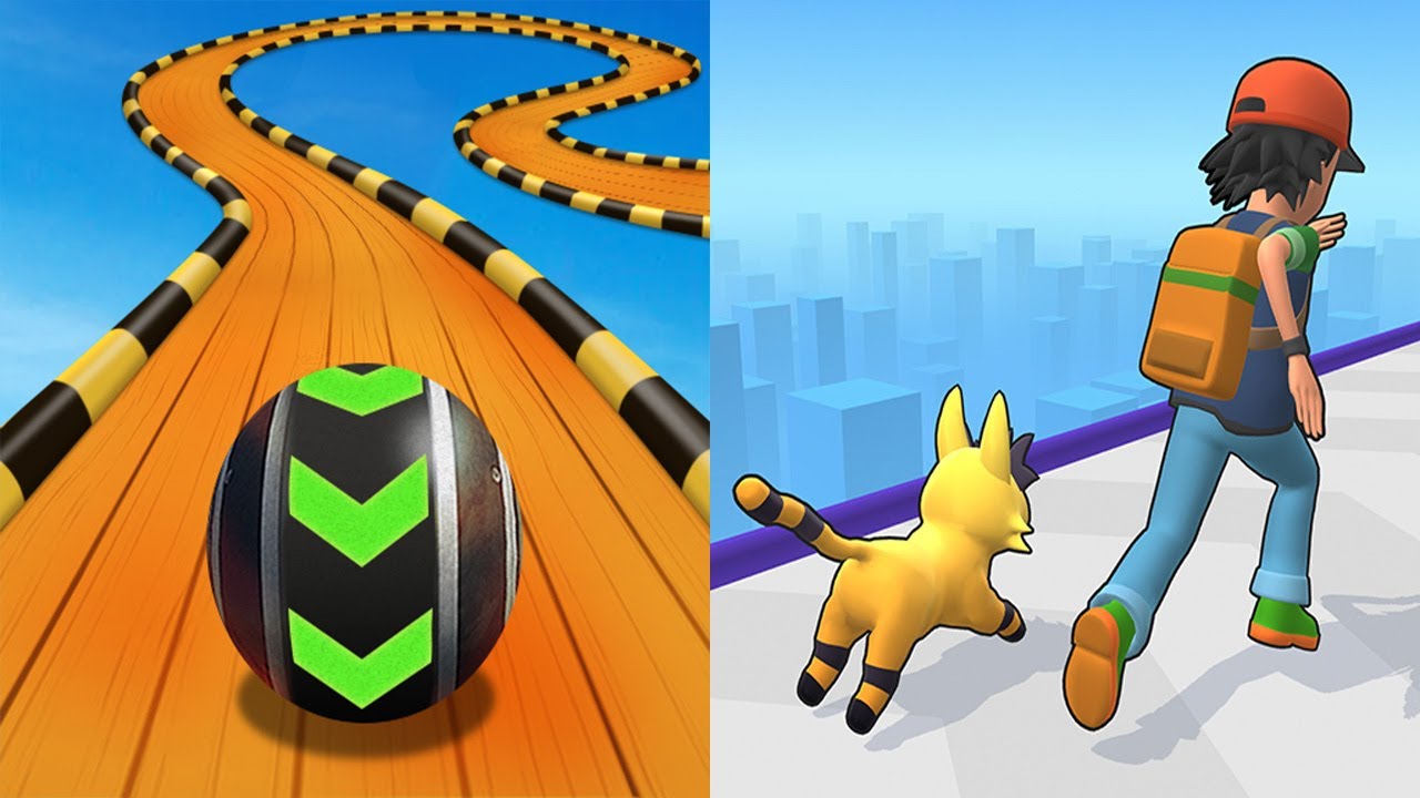 Sky Rolling Balls VS Monster Squad Rush - SpeedRun Gameplay Ep 2