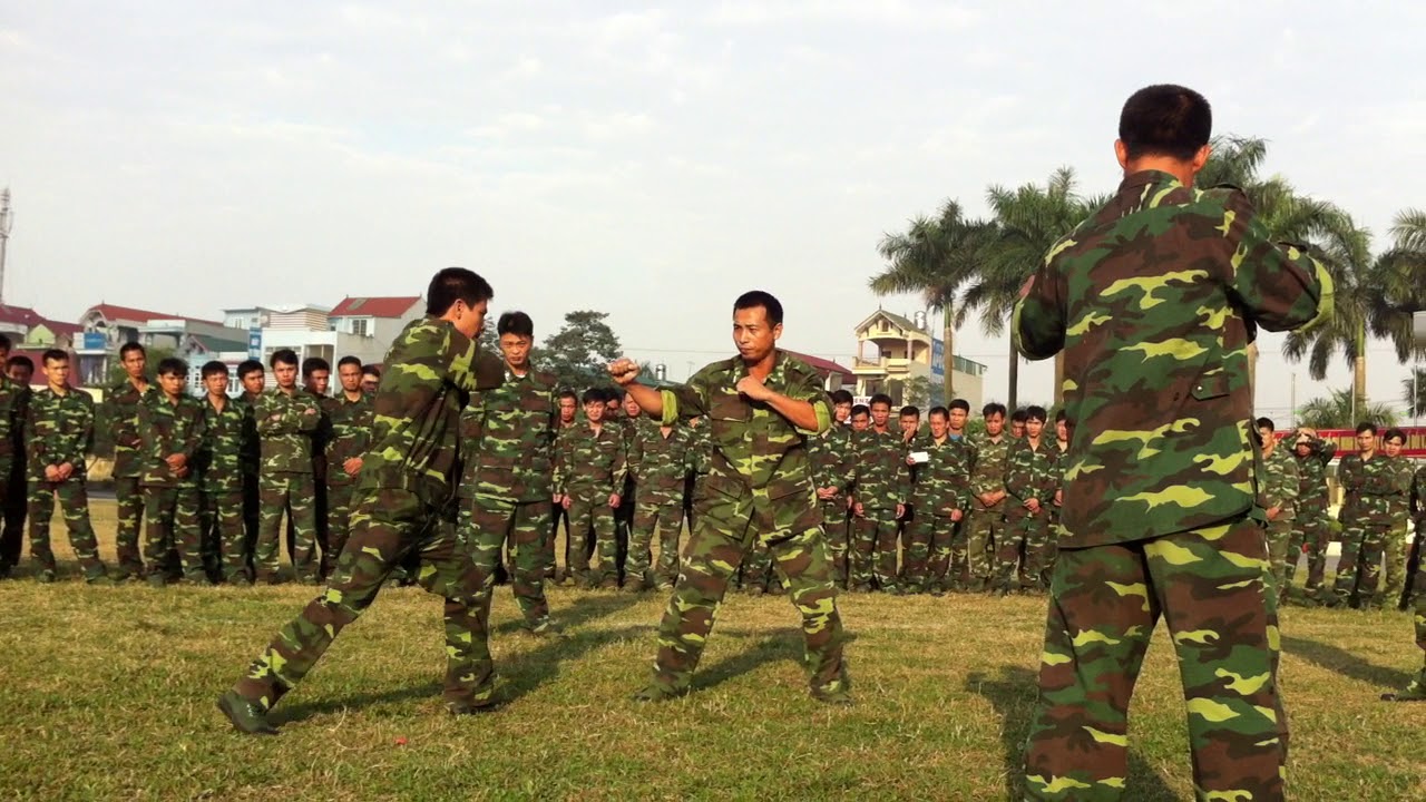 võ thể dục bài 1 năm 2019 võ thuật Biên phòng