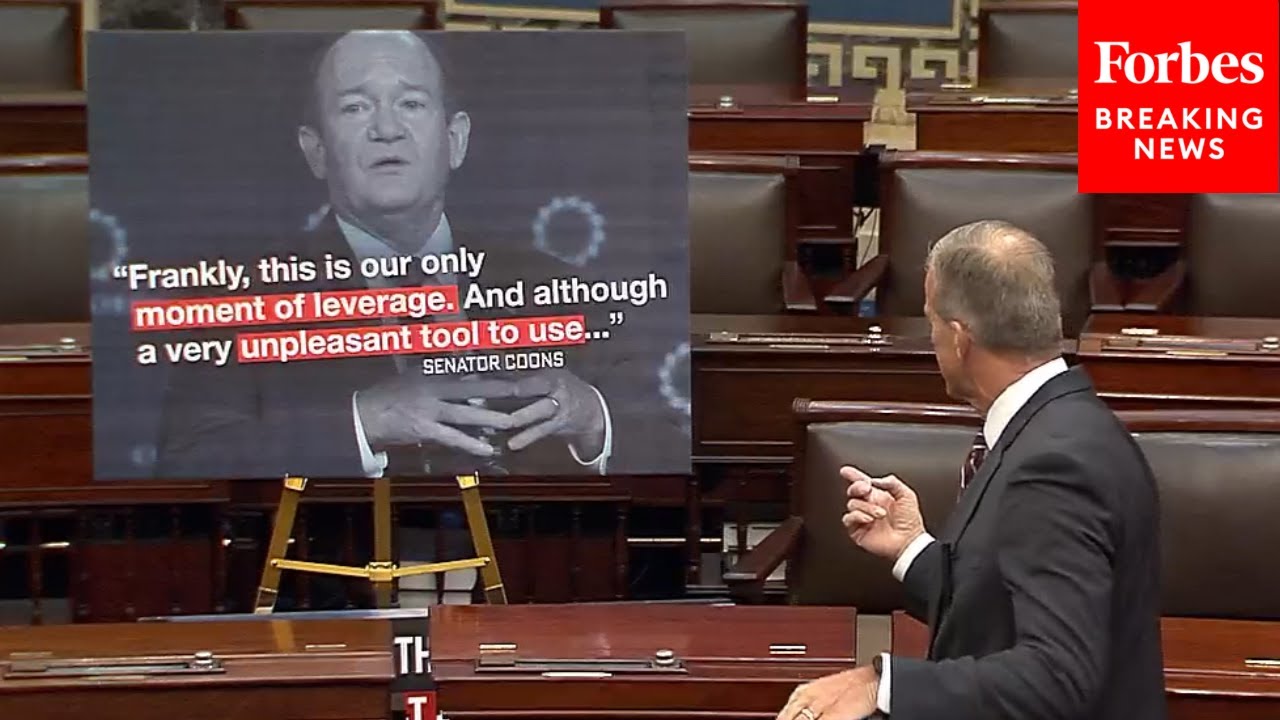 Только что: Джон Тьюн критикует демократов за использование приостановки работы правительства в к...