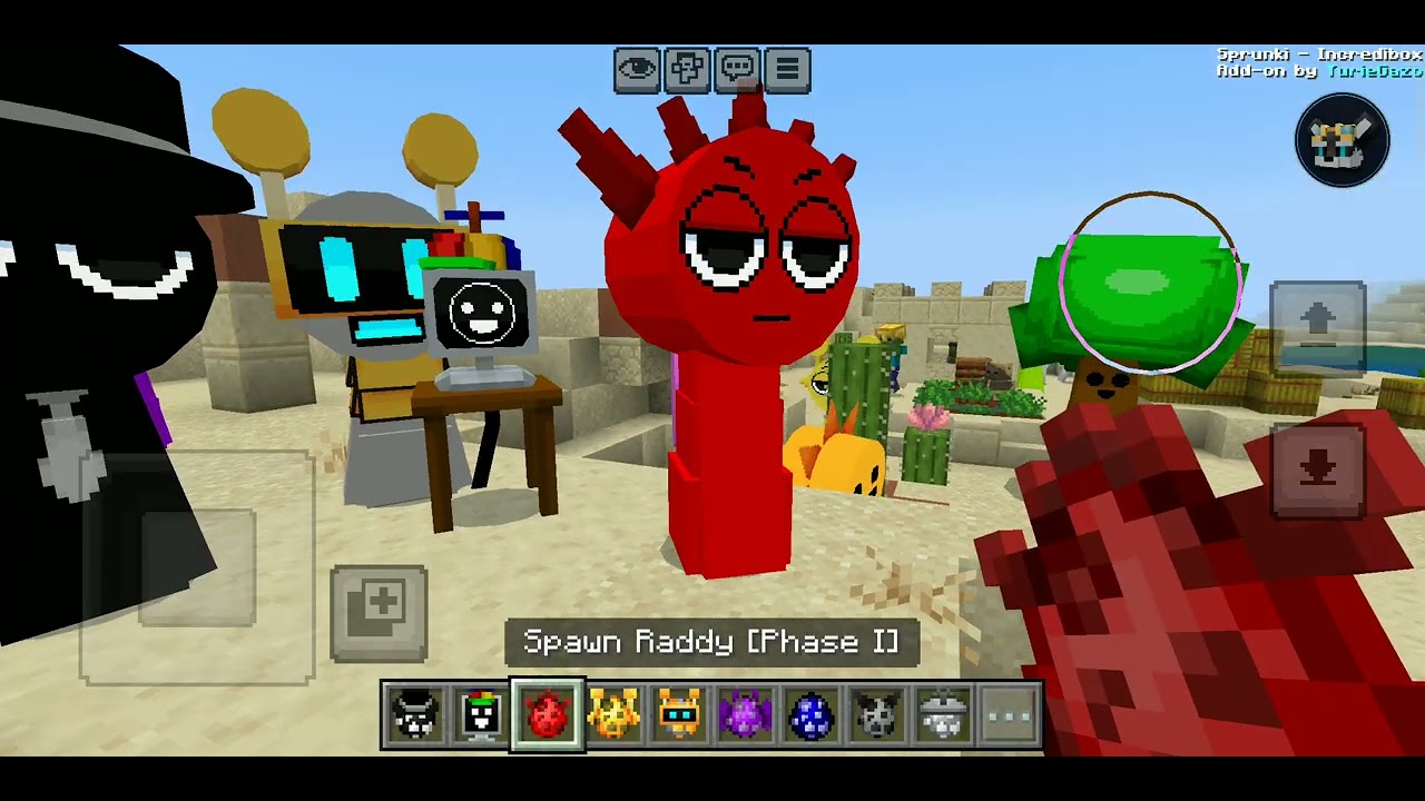 Sprunki in Minecraft 