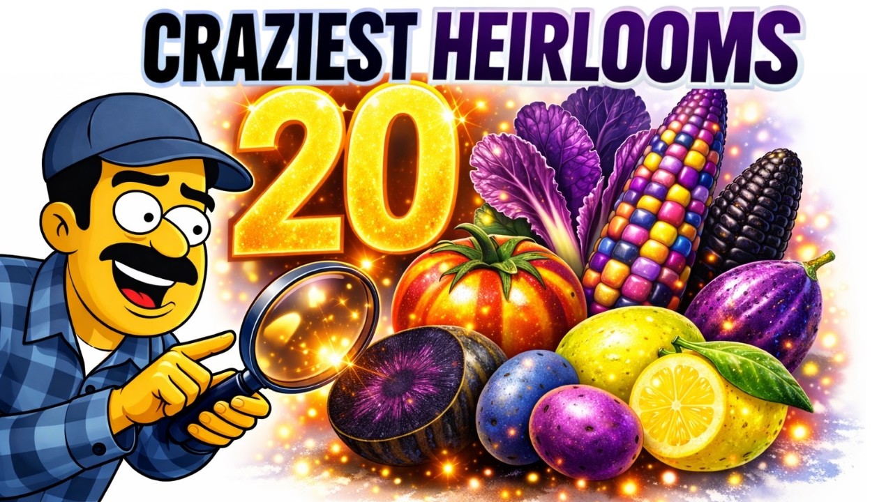 The 20 Craziest Heirloom Crops I Grow (And Where to Get the Seeds)