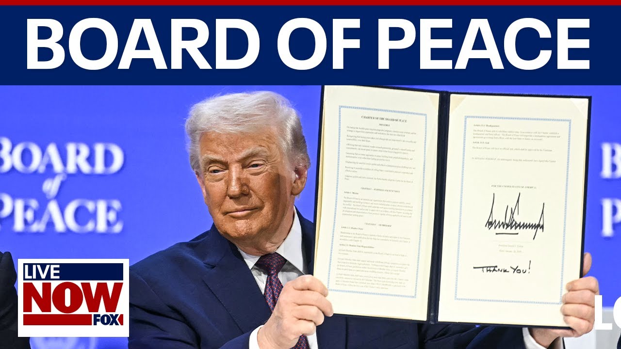 FULL: Trump unveils 'Board of Peace' in Davos 