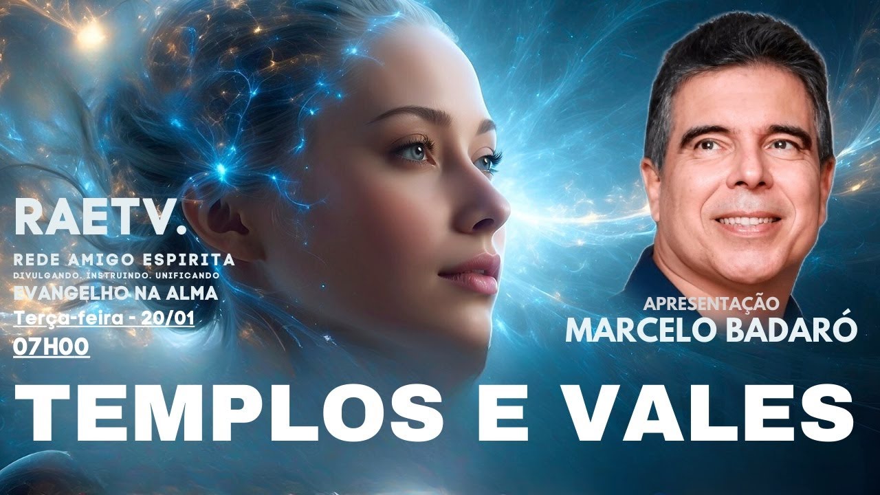 TEMPLOS E VALES. Com Marcelo Badaró