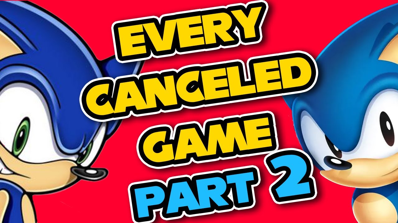 Все отмененные игры SONIC часть 2