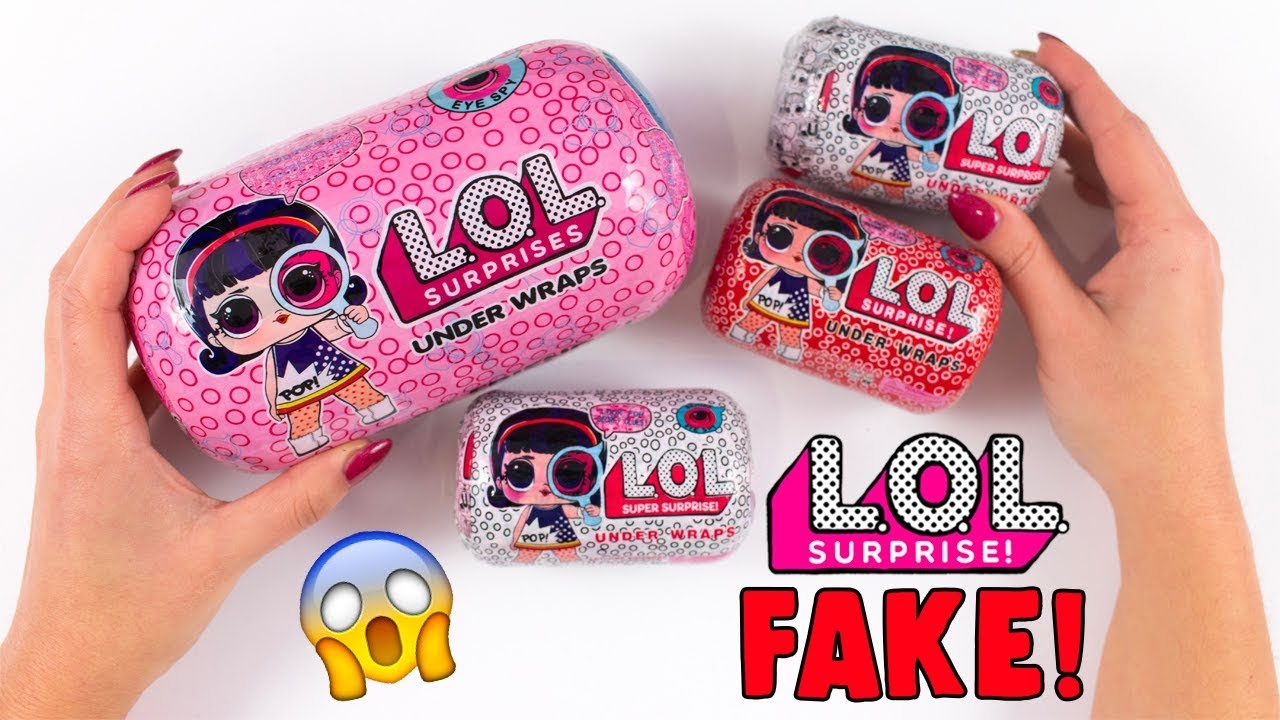 LOL SURPRISE FAKE UNDER WRAPS IN EDICOLA! Una delusione!