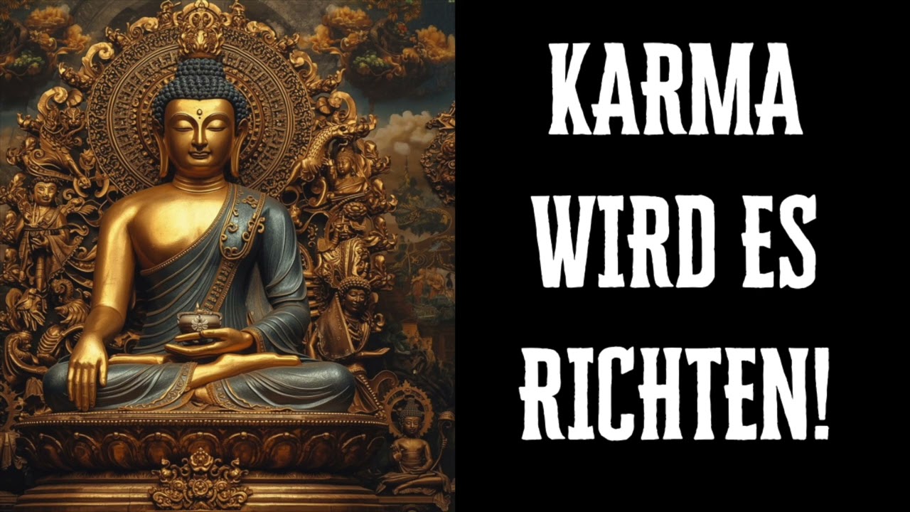 Bleib entspannt, denn Karma wird es regeln!