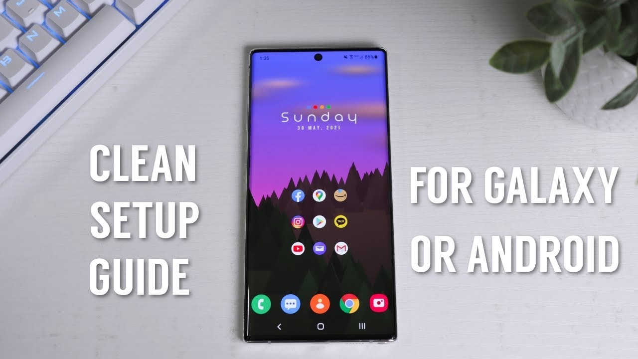 NOTE 10 PLUS SETUP GUIDE 2021 - CLEAN MINIMAL LOOK (NOVA LAUNCHER)