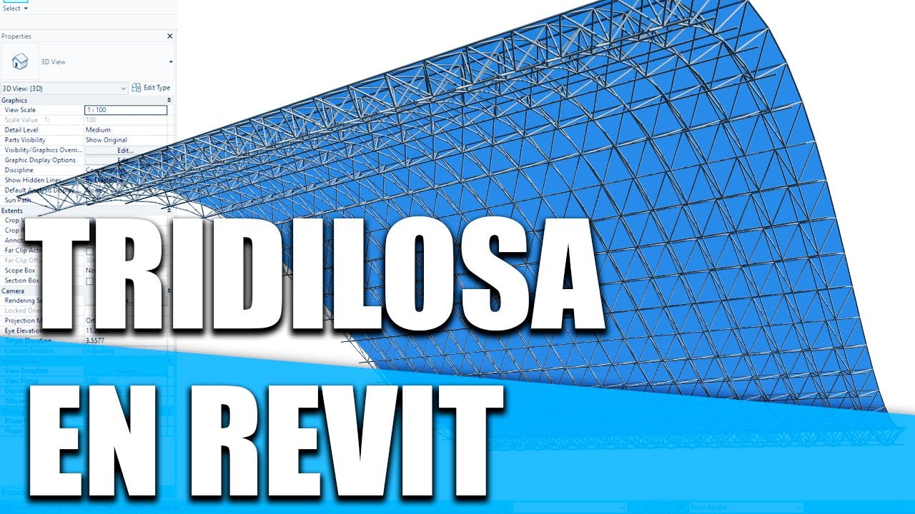 Cómo crear una Tridilosa en REVIT