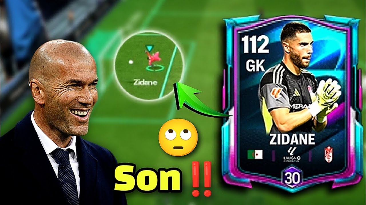 ZIDANE'S SON AS GOALKEEPER !? 😨 LUCA ZIDANE 109 IN FC 26
