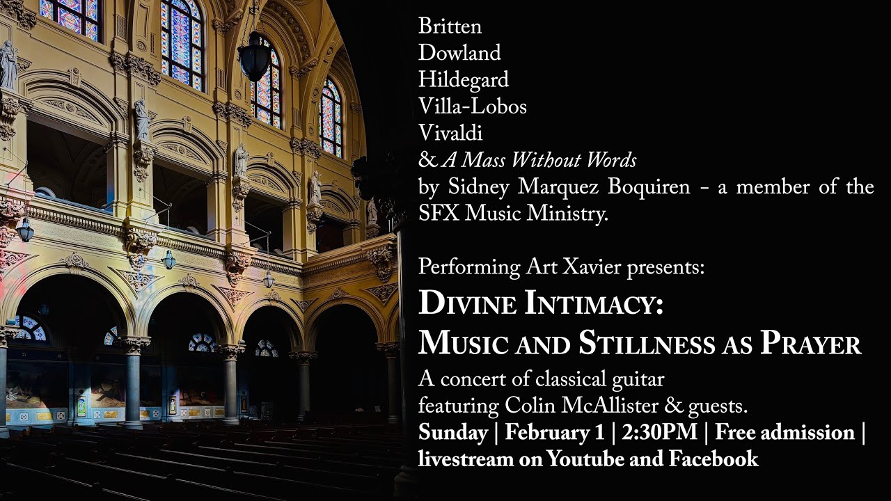 Divine Intimacy: Music and Stillness as Prayer