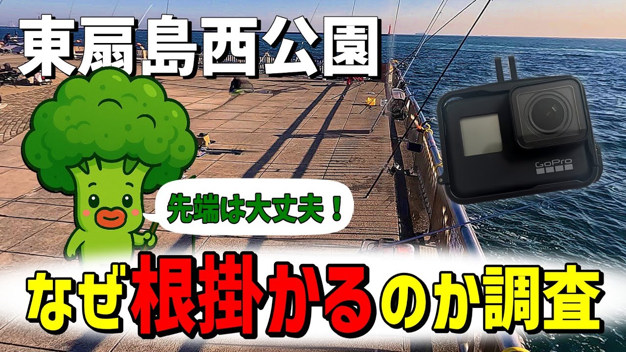 【東扇島西公園】根掛かりの正体はこれです！
