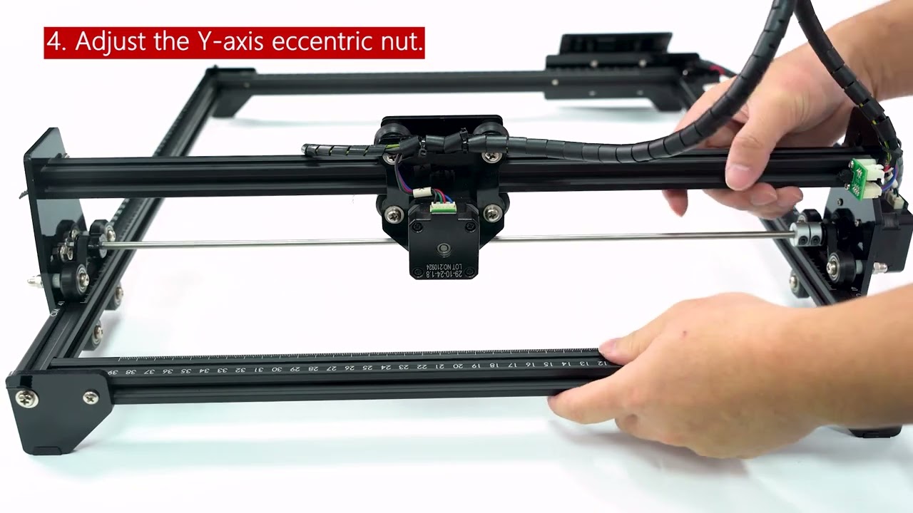 Laser master 2 S2 - Adjusting the Machine