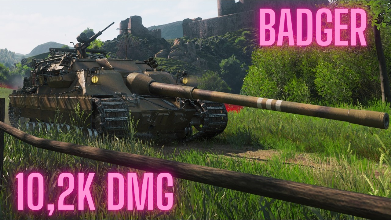 Badger | 10.1K Damage and 4 Kills | World of Tanks