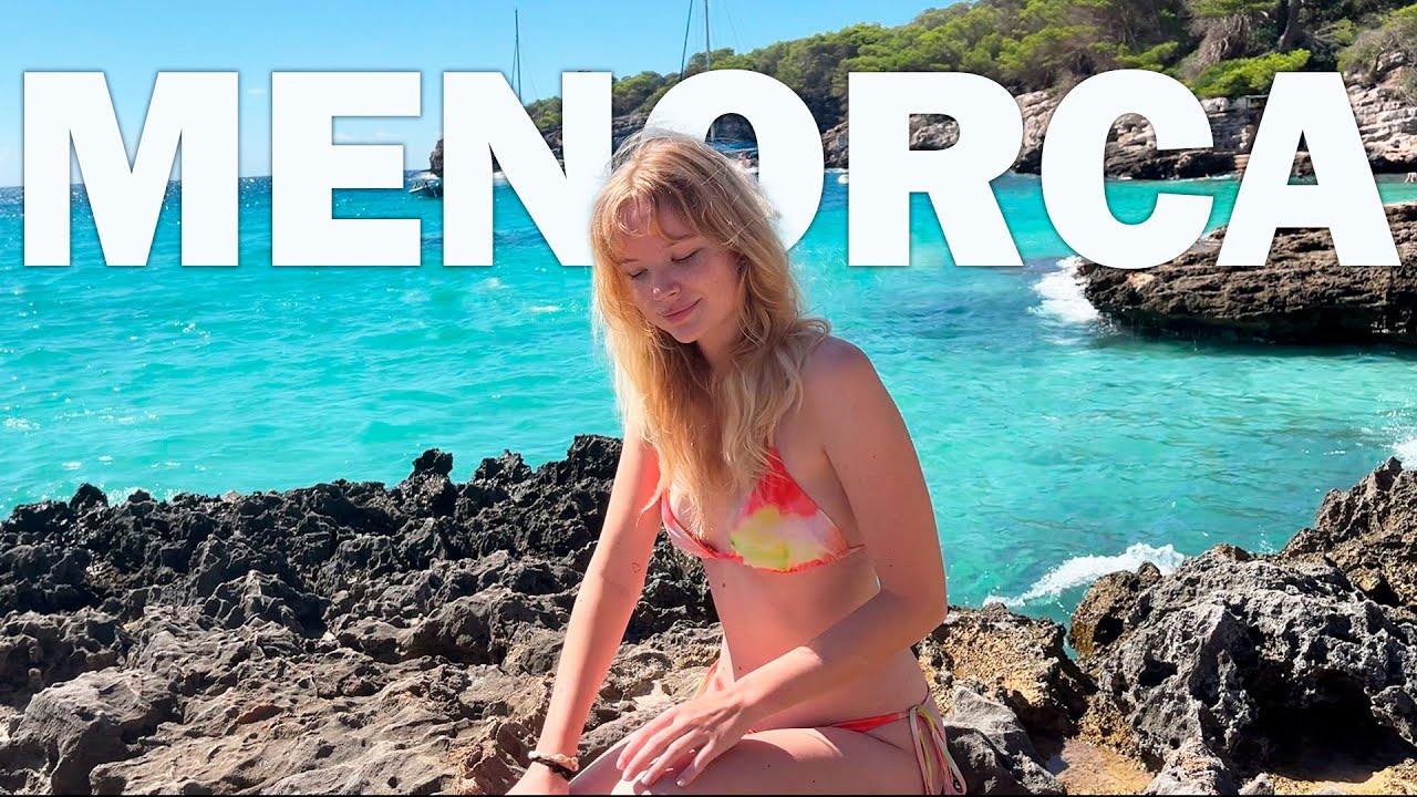 Mi aventura en Menorca 🌴 VLOG CON (playas, barco y “desgracias” incluidas)