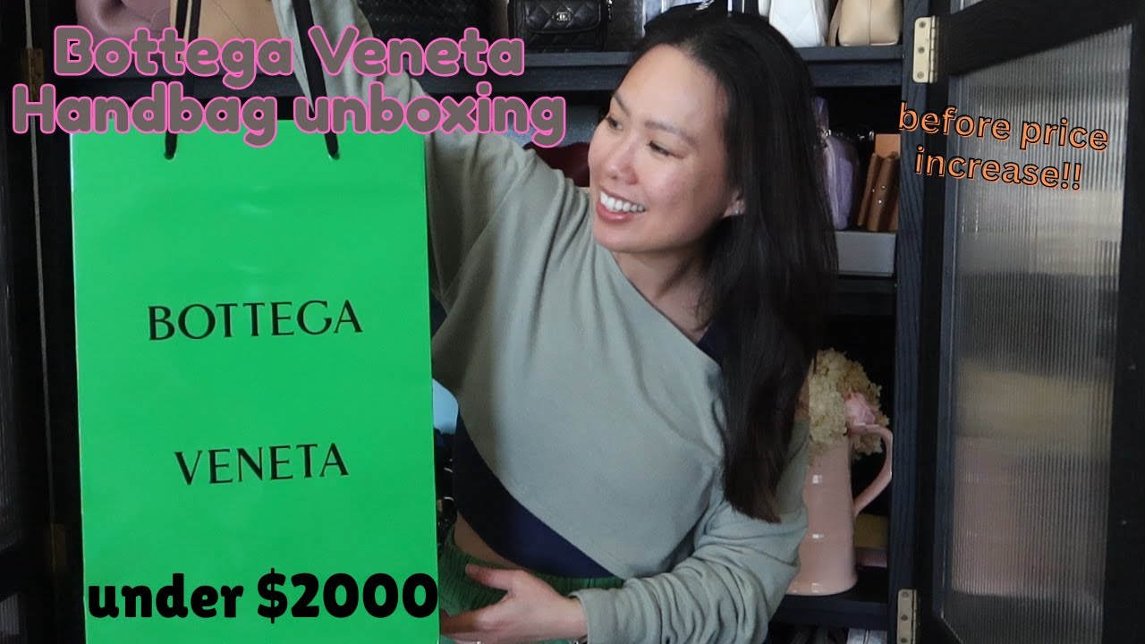 Bottega Veneta mini bag unboxing | Less than $2000 | Before price increase!