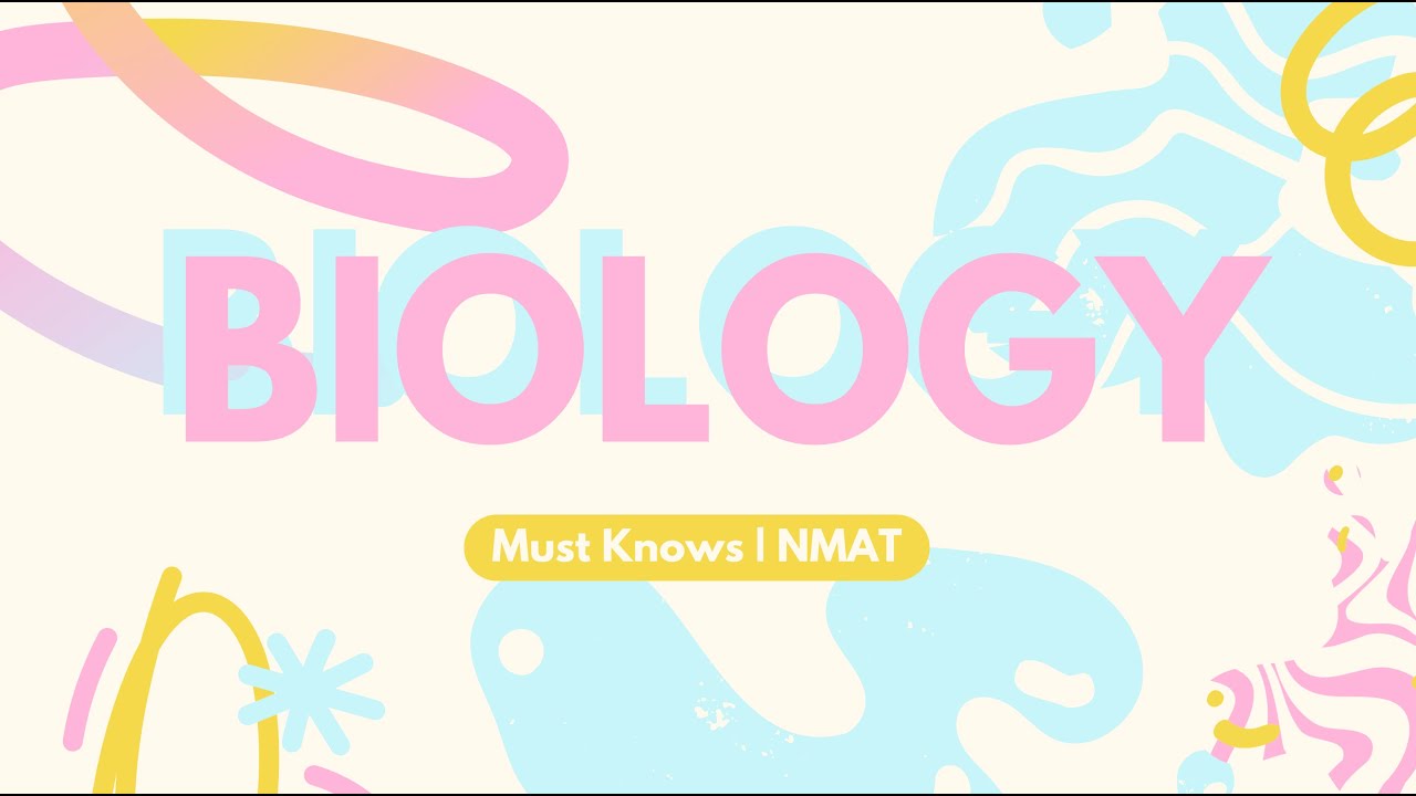 Биология NMAT: все темы в одном видео!
