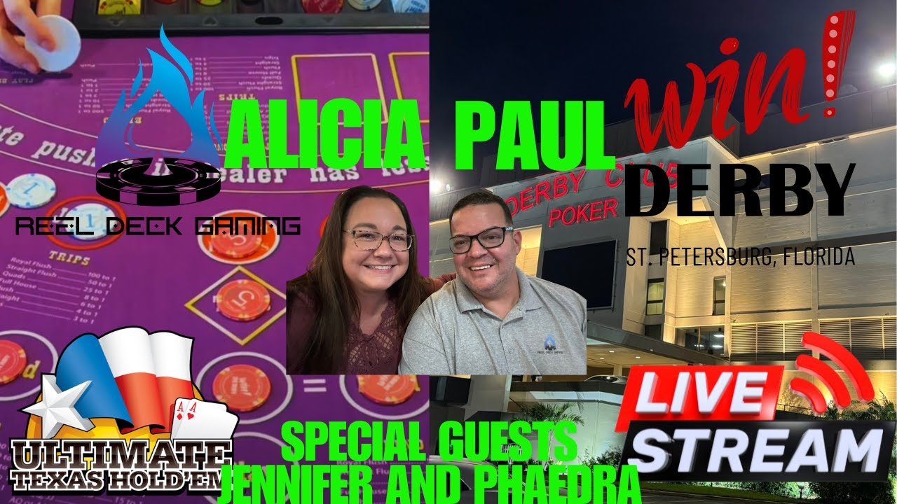 Ultimate Texas Hold’em! Pocket bonuses! With Jen and Phaedra