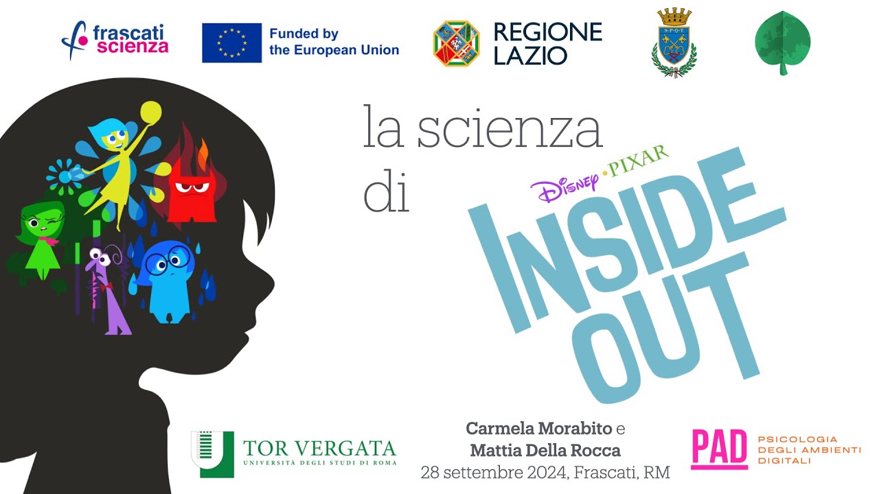 La Scienza di Inside Out - Notte Europea delle Ricercatrici e dei Ricercatori 2024 - FrascatiScienza