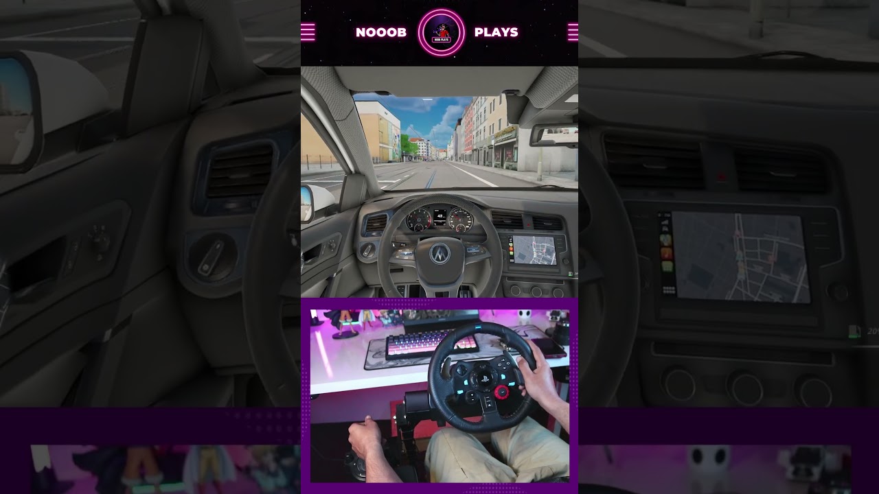 City Driving Simulator POV 😳 | First Time on Highway – Logitech G29 & Manual Shifter
