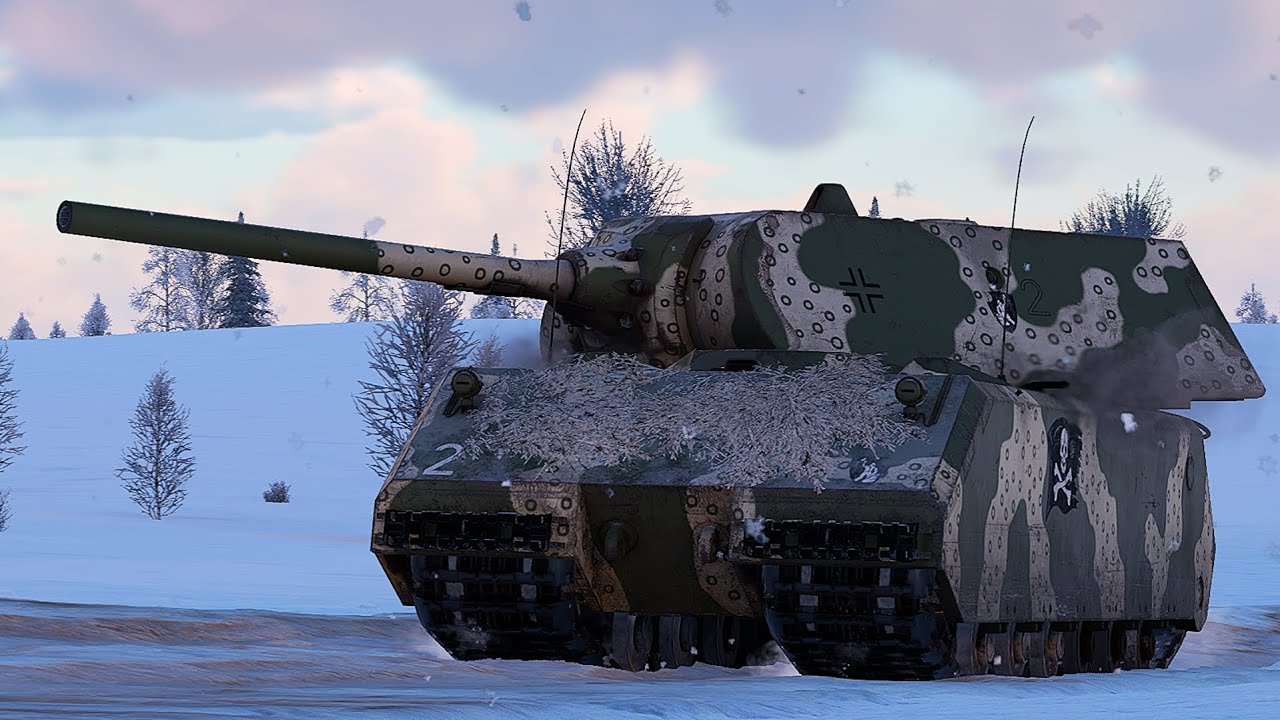 Awakening the Devil Colossus | WWII Maus Super-Heavy Tank vs Soviet Armor Squad War Thunder Cinema