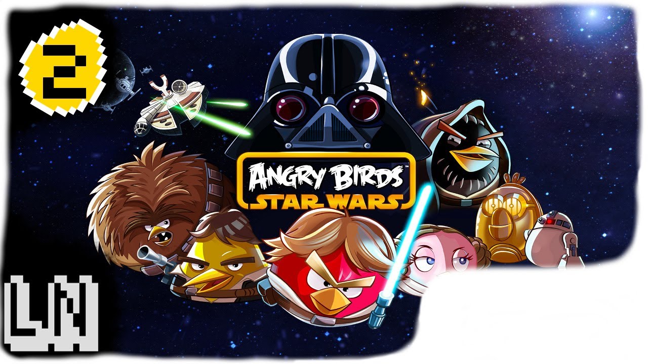 Давайте поиграем в Angry Birds Star Wars - Golden Droids 2