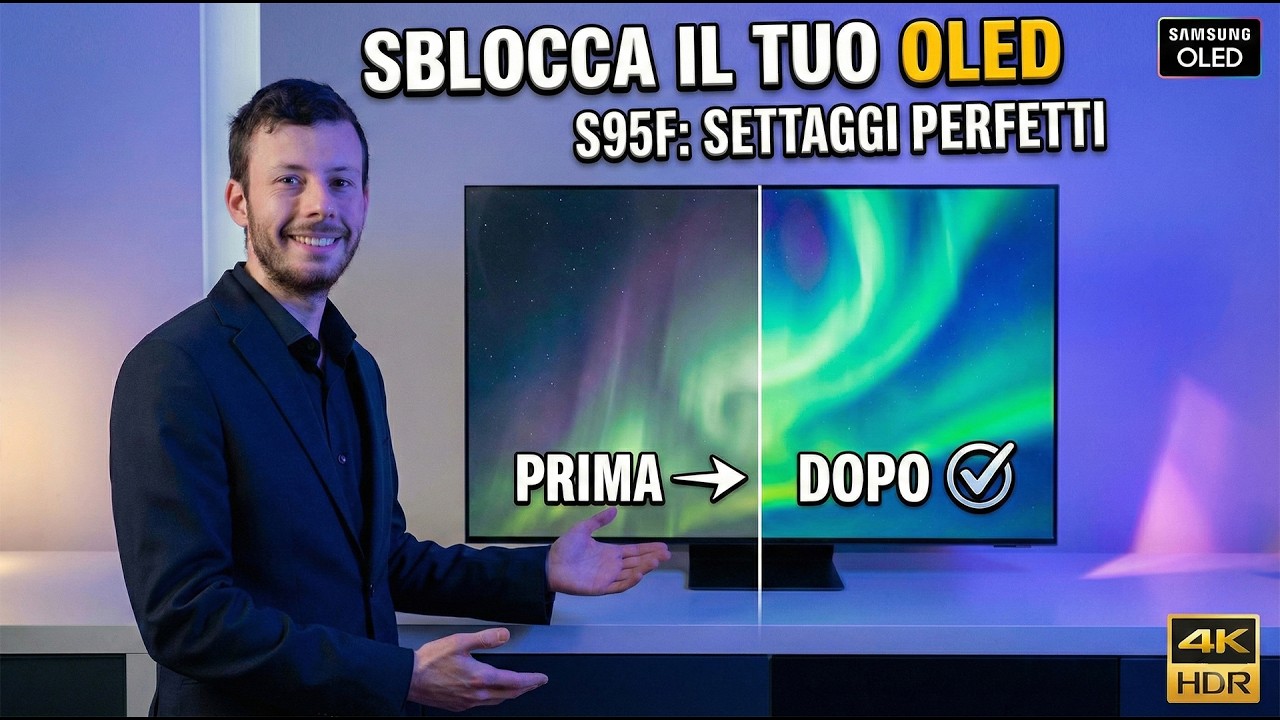 Samsung S95F (e S90F) OLED: Le MIGLIORI Impostazioni Immagine - Guida Definitiva