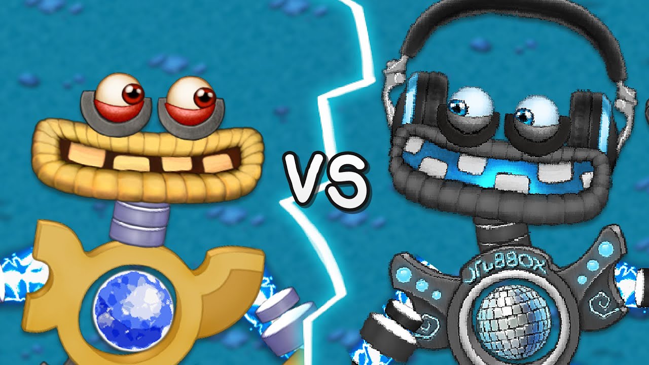 Clubbox Costume VS Wubbox - All Islands Comparison (My Singing Monsters)