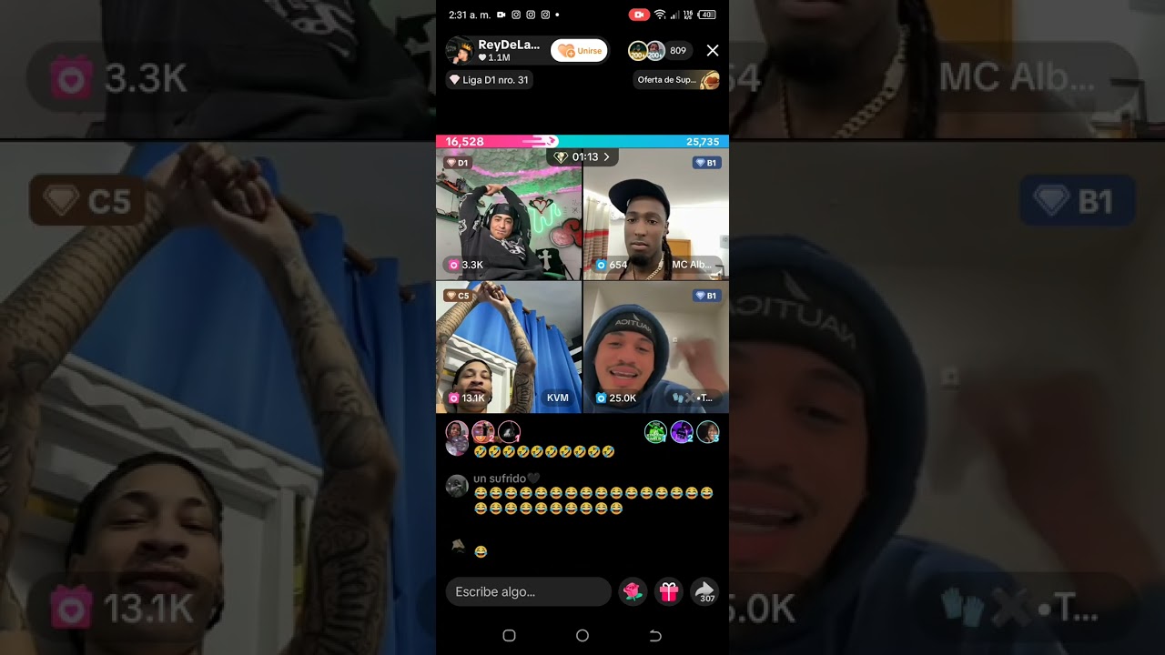 El rey curando sé con tyking 💯