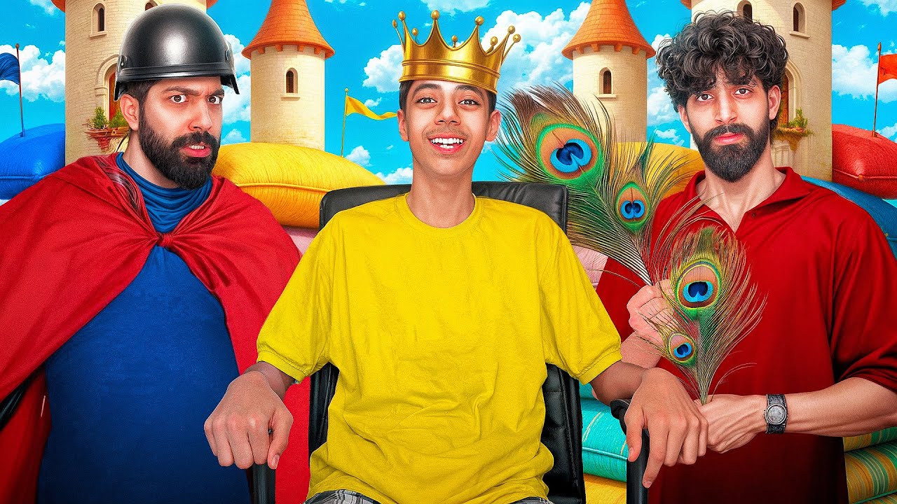 بزرگترین قلعه بالشتی رو ساختیم🤣🏰