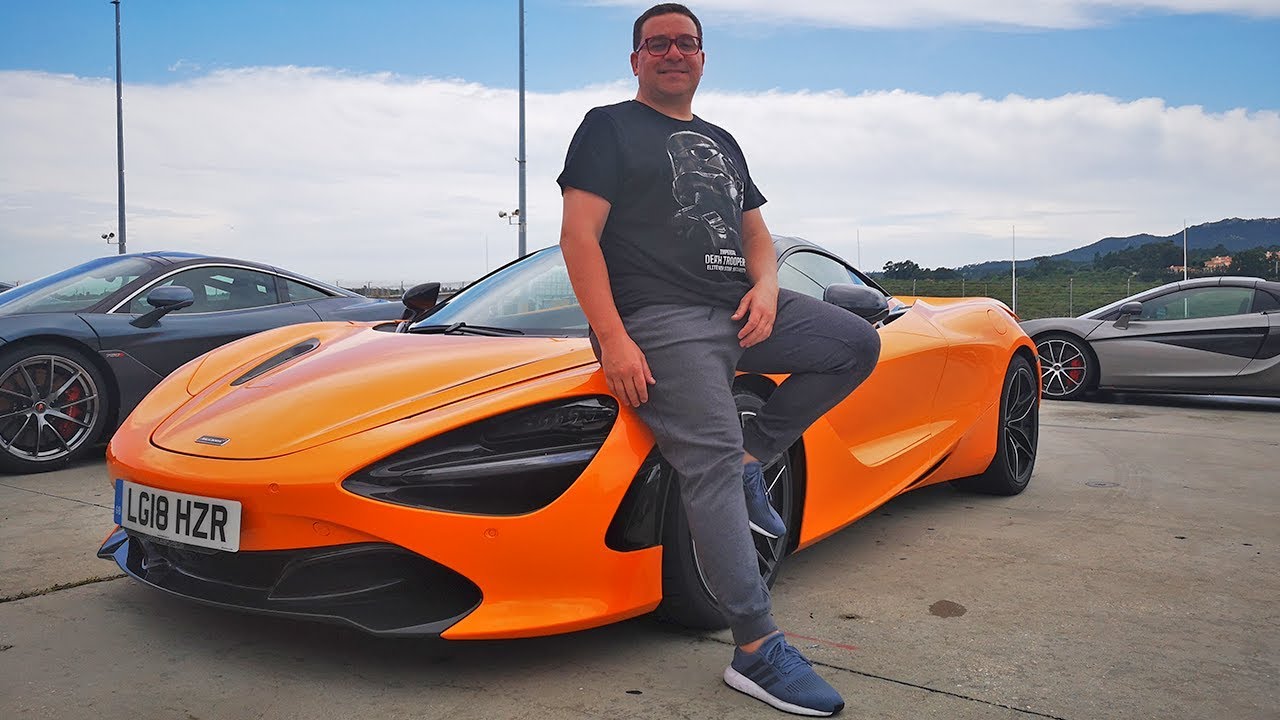 JÁ CONDUZI UM MCLAREN 720S | MCLAREN SENNA LINDA
