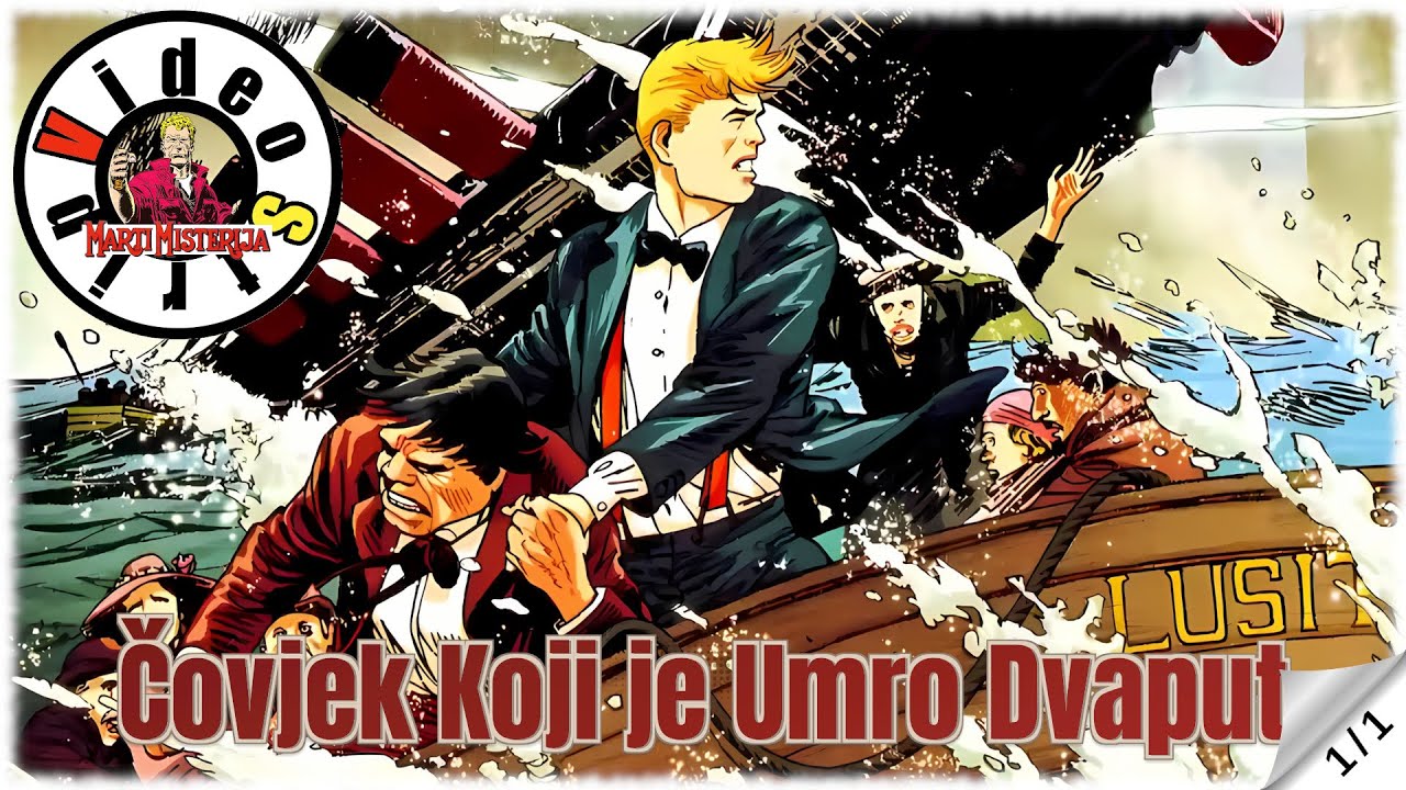 Marti Misterija - Čovjek Koji je Umro Dvaput - Strip u boji - (1/1)