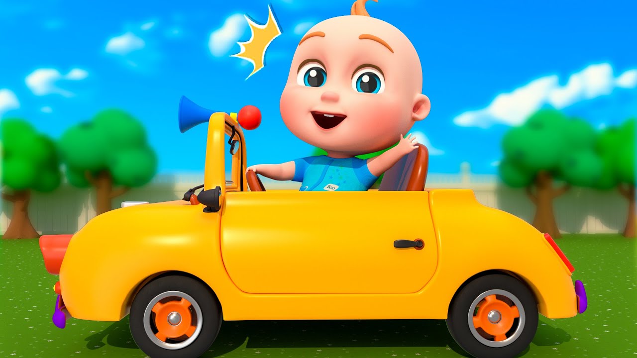 The Wheels on the Bus (バスのうた) | バスソング | 乗り物の歌 | 子供の歌メドレー | 赤ちゃんが喜ぶ歌 | 童謡 | PulkaCoco - 子どもの童謡